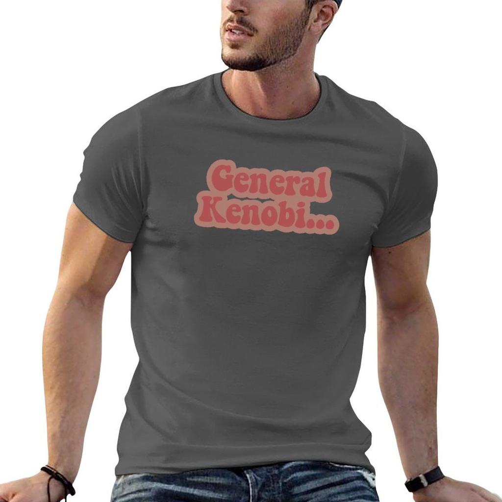 “General Kenobi” Quote T-Shirt cotton t shirt man t shirt men 100% cotton luxury brand T-Shirt