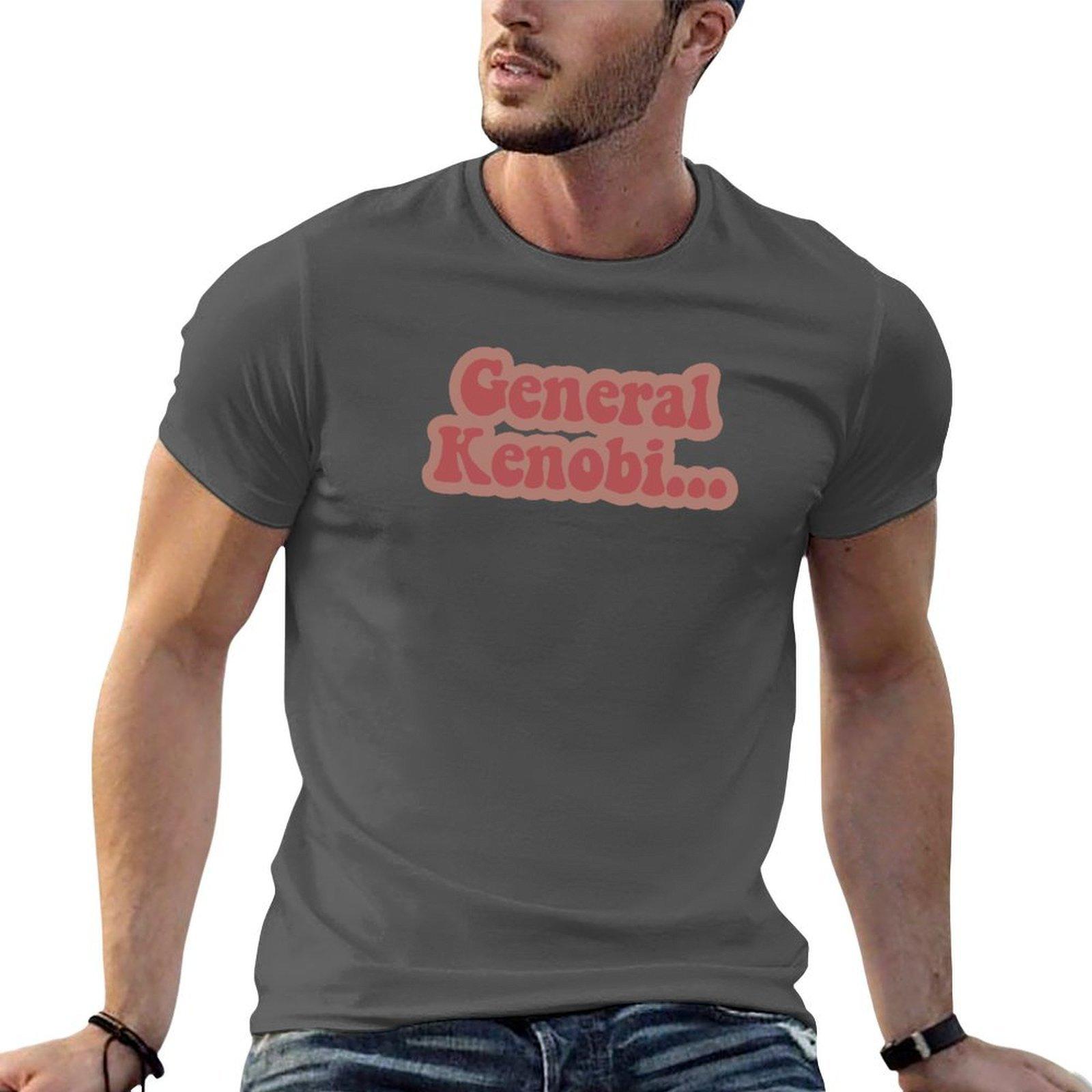 

“General Kenobi” Quote T-Shirt cotton t shirt man t shirt men 100% cotton luxury brand T-Shirt 4XL