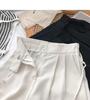 Women's Summer High Waist Drawstring Shorts: Loose, Casual A-line Wide Leg Pants