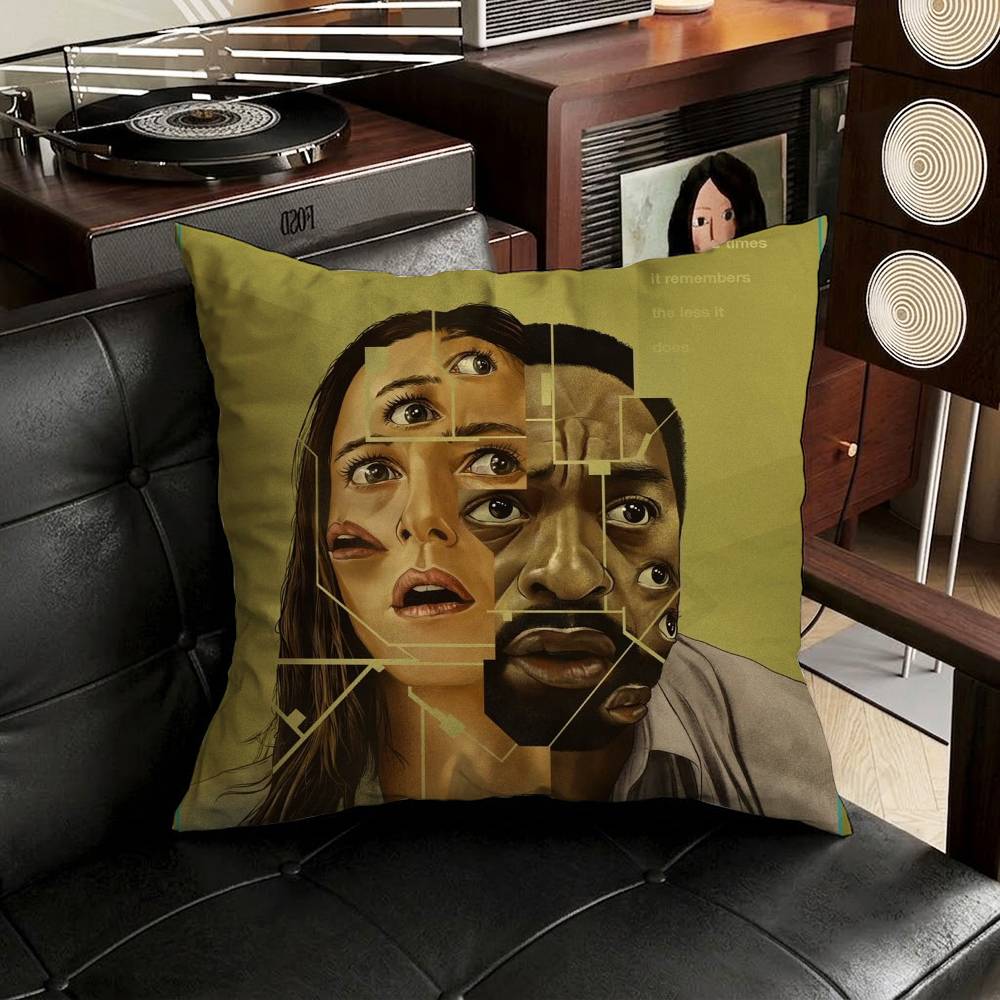The BBackrooms movie Pillow Case Pillow Case Living Room Sofa Cushion Cover Suitable For Home Bedroom Room Decoration