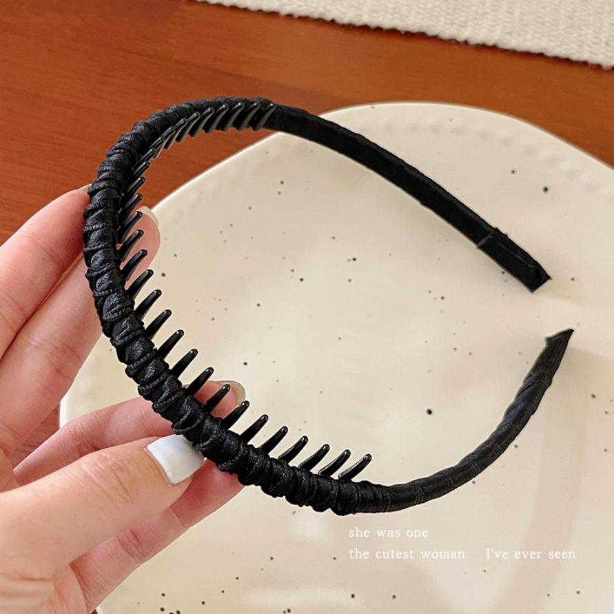 Teethed Anti-Slip Broken Hair Headband For Women Face Wash Hair Bundle Girls Bangs Headband Hair Band Fashion Hair Accessories