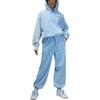 Jordan Flight Wool Logo Cuffed Solid Color Knitted Sports Pants Women bottoms Deep-Pink Blue DX3249-443