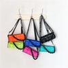 Trendy Candy Color Childrens Sling Bag With Stylish Letter Print For Kids Ages 2-6