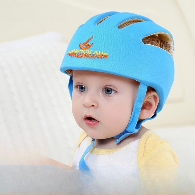 Baby Anti Fall Head Protection Hat Infant Learning Walk Breathable Helmet Toddler Safety Gear Caps for Walking and Crawling