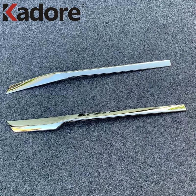 For Toyota Raize     2024 2025 Chrome Car Rear Bottom Bumper Cover Trim Rear Trunk Molding Strip Accessories