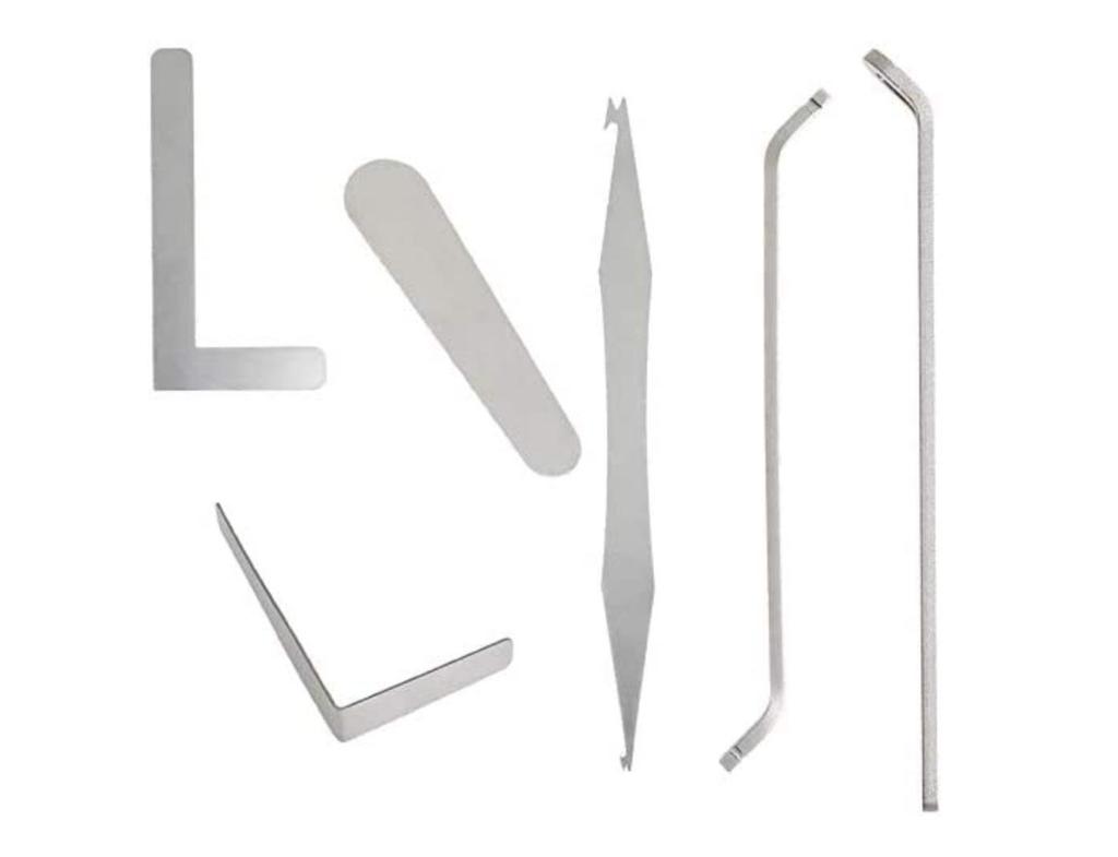 Musical Instrument 6-Piece Repair Kit for Flute, Piccolo, Saxophone, Clarinet, etc.