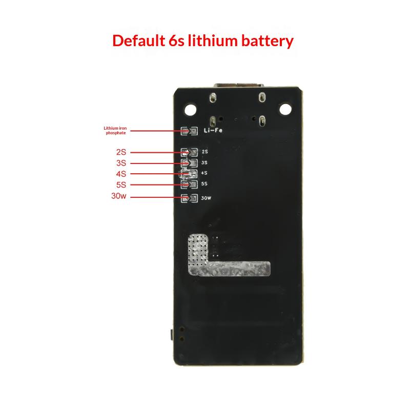 1Pcs Li-Ion/Lifepo4 Batteries Charger Typec Usb Pd3.1 Fast Charging 45W 2S 3S 4S 5S 6S Lithium Battery Charger Discharger Module