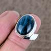 Labradorite Genstone Handmade 925 Sterling Silver Jewelry Ring Size 8 KKG-543