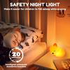 Fox Night Light 2 Level Dimmable Kids Night Light Rechargeable Nursery Nightlight with Timer and Touch Control for Boys Girls