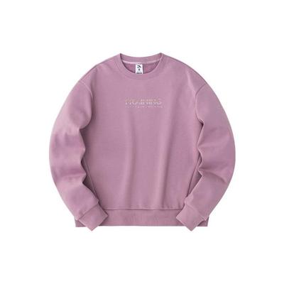 Training Series Letter Round Neck Pullover Sweatshirt Women Sweatshirt Floral-Pink 162347720-2