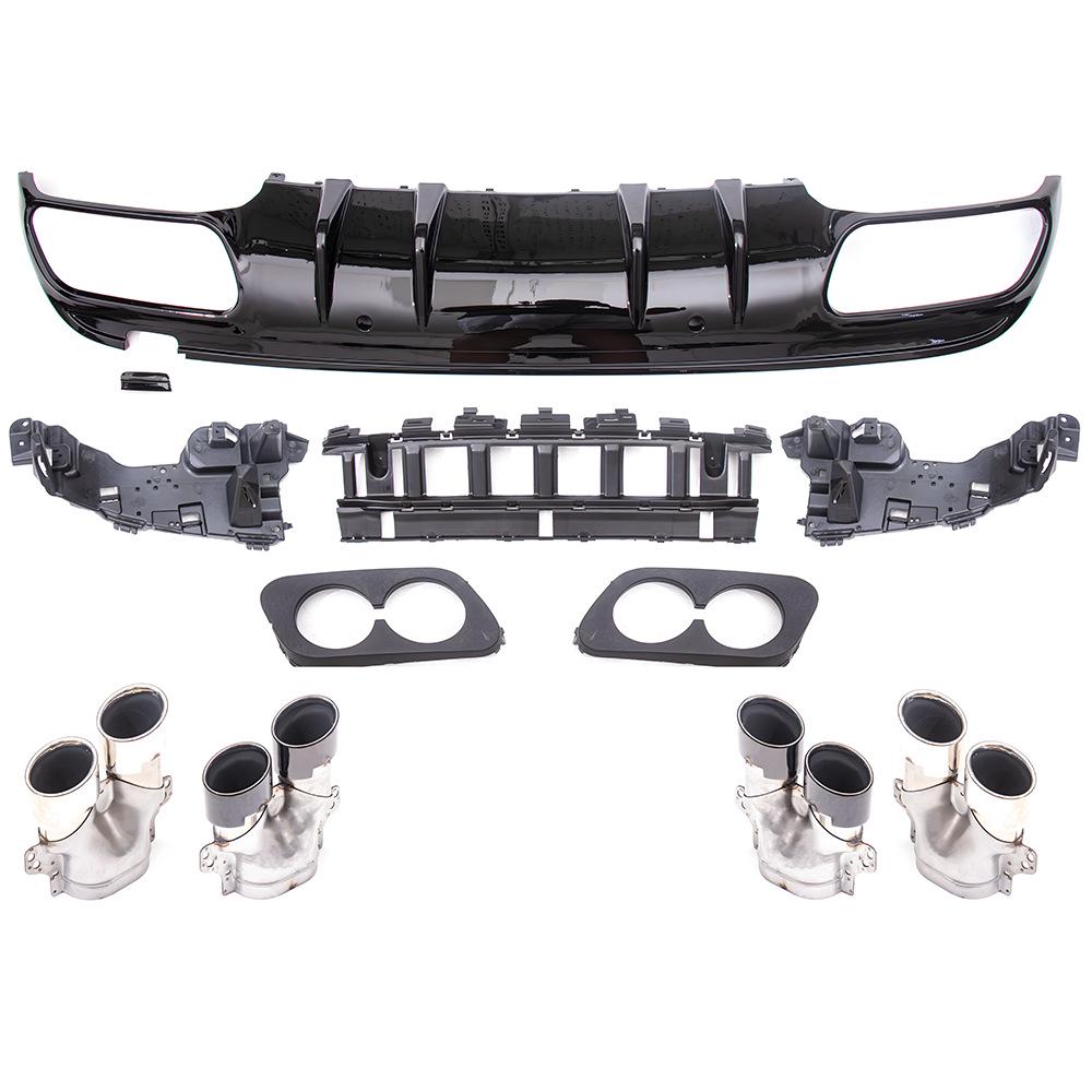 Mercedes-Benz C-Class W205 (2019+) C43/C63 Sport Rear Diffuser Tailpipes