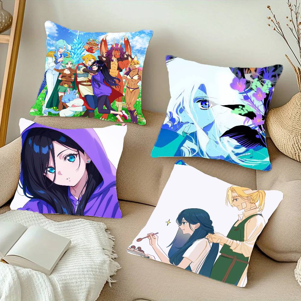Anime Z-Zenshu Pillow Case Home Decor Throw For Sofa Bed Car Room Decor Gift Idea