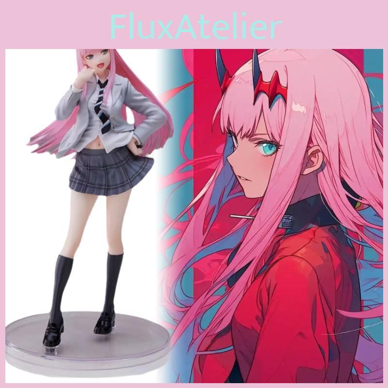 Darling The In Franxx Zero Two Figurine Anime Model Uniform Jk Statue Gift Toy