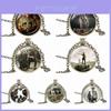 Elegant Geometric Pendant Necklace For Women With Shiny Artificial Crystal Charm