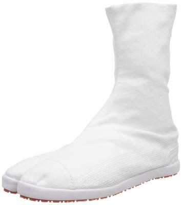 Marugo Easy To Put On and Take Taiko Festival Run Unisex Cm 2E [Margo] Jikatabi, Off, Training, Zipper, Adults, White, 27.0