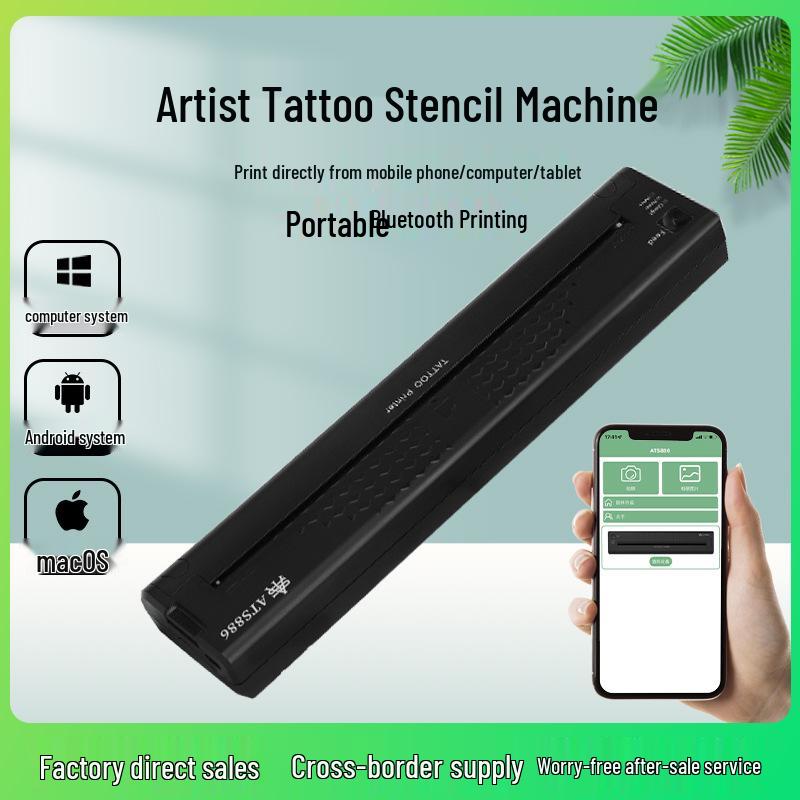 Liqi Mini Portable Tattoo Transfer Printer with USB & Bluetooth