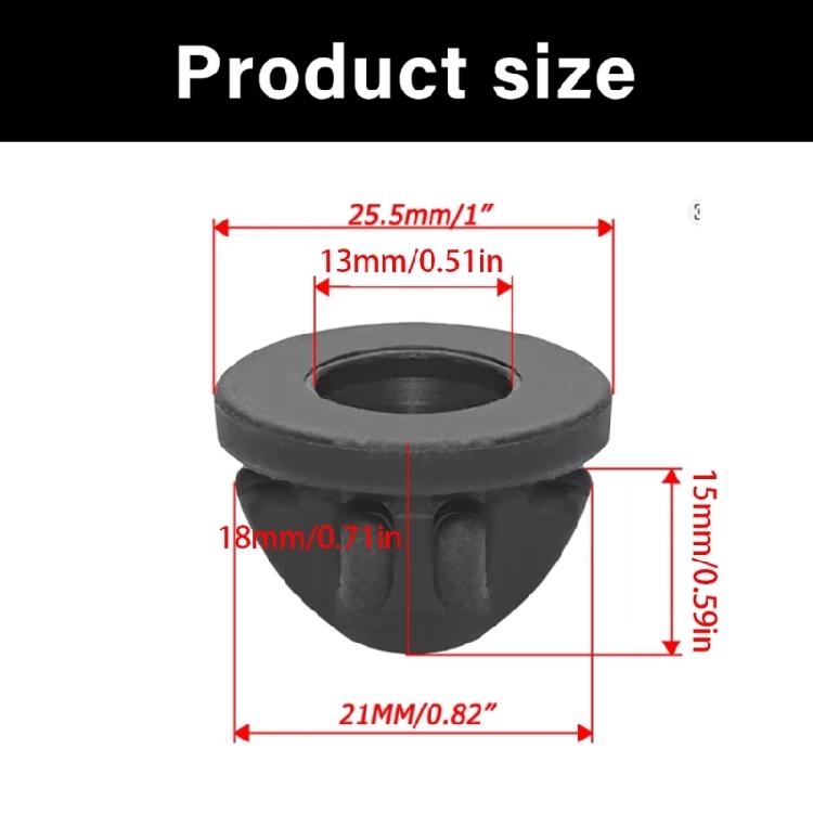 Engine Cover Trim Rubber Mount Grommet Bush Replacement Bump Stop Automotive Accessories Easy Installation 11127614138