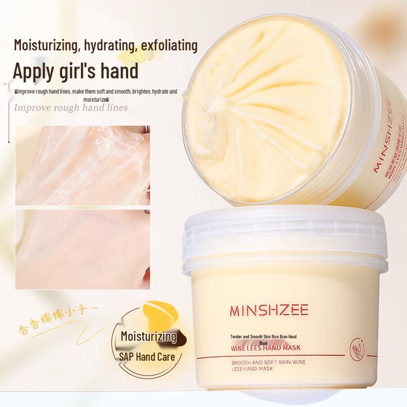 Mingxi Zhi Lees Hand Mask & Cream: Moisturizing, Exfoliating Care for Rough Hands