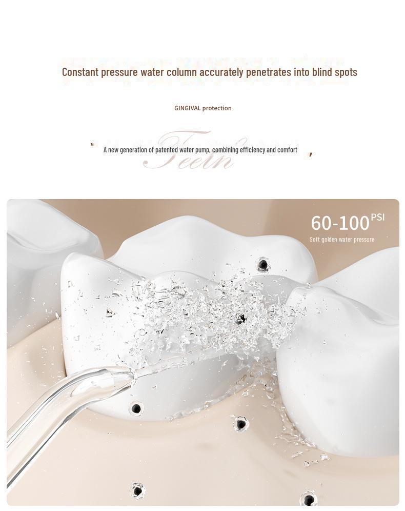 2024 Portable Electric Water Flosser for Teeth Cleaning at Home