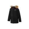 (WMNS) Winter Long Down Parka Jacket Asia Sizing 'Black Brown' Women's AWJ34305-BK