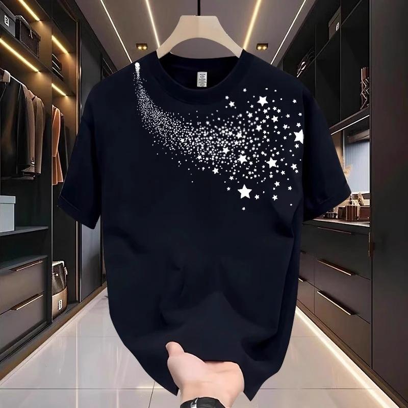 Couples Cotton T-Shirt Short Sleeve Black White Tops Breathable Comfortable Soft Casual Sport Tees