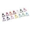 10pcs Cat Heart Snap Hook Trigger Clips Buckles for Keychain Lobster Lobster Clasp Hooks for Key Ring Clasp Jewelry Accessories