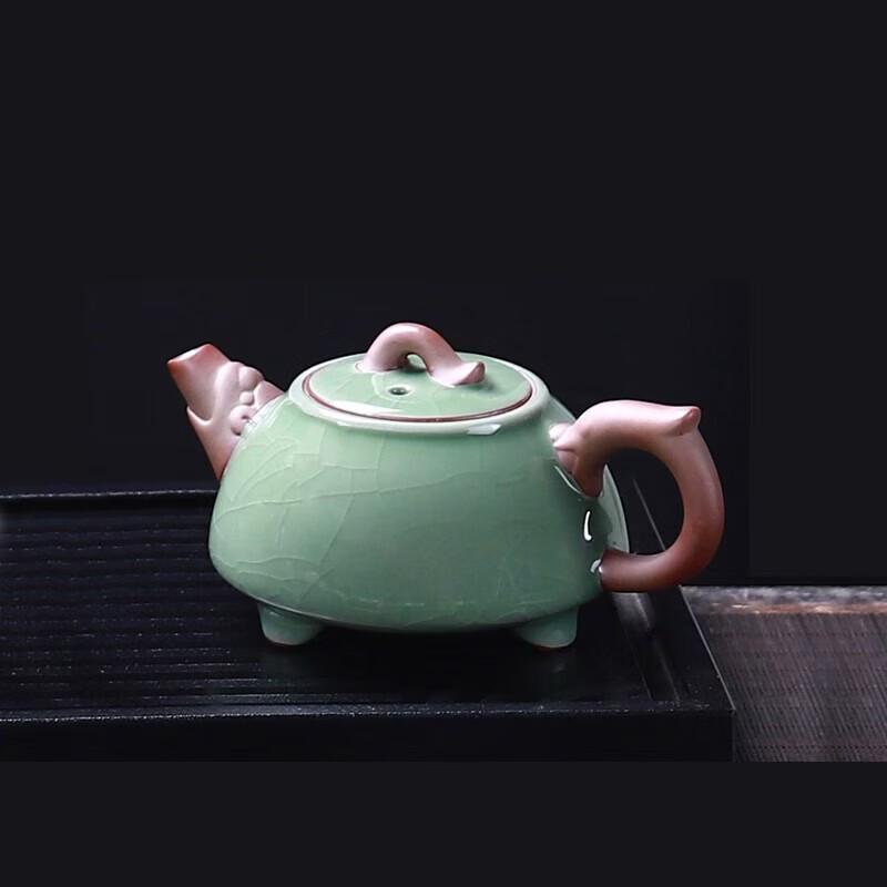 Bafangli Ge Kiln Prosperity 10-Piece Tea Set