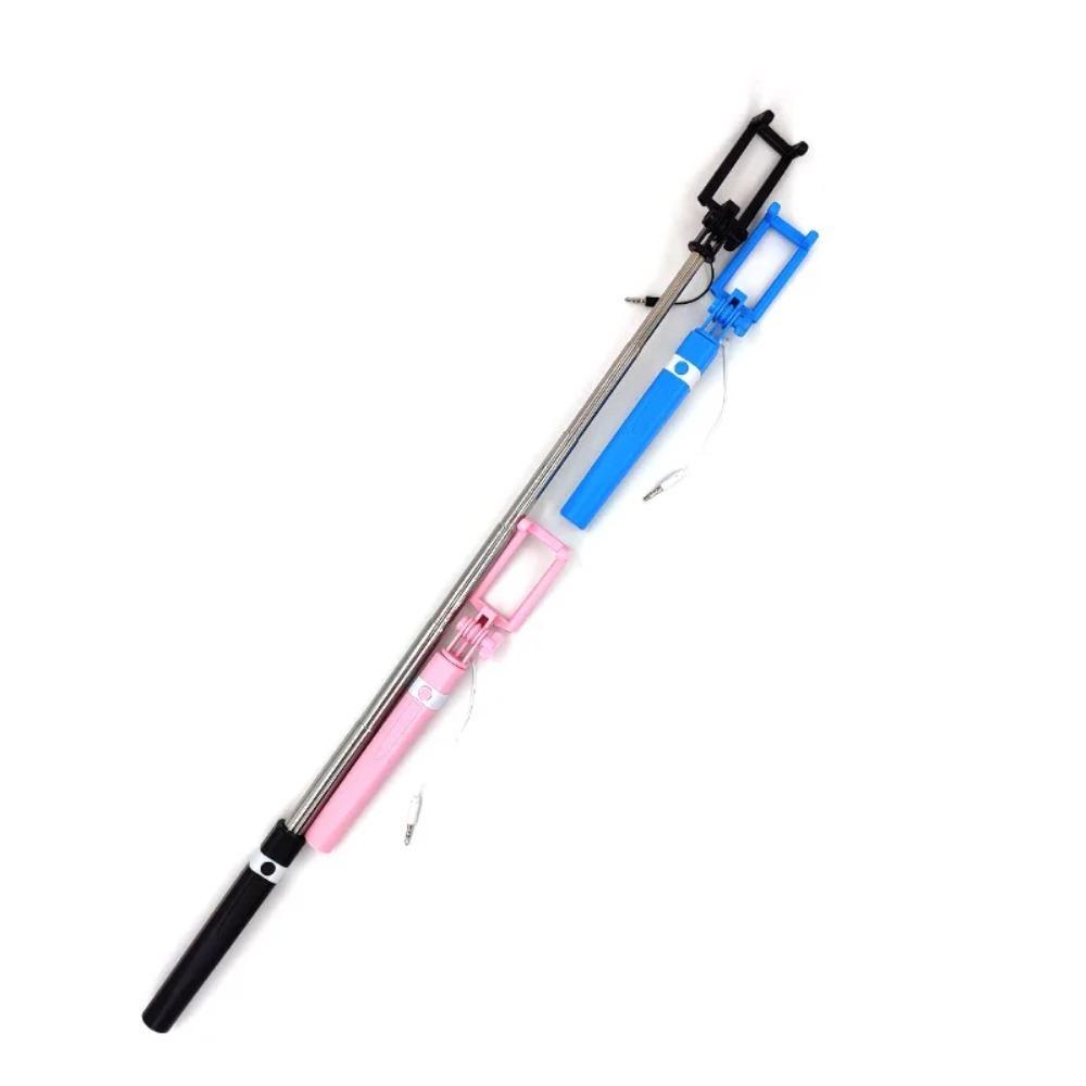 3.5mm Plug Portable Handheld Selfie Stick Type-C Plug Extendable Selfie Stick Cellphone