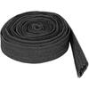 7.5m Hydraulic Hose Sleeve, Black Denim Protective Sleeve, Protective Sleeve Hydraulic Hose Sheathing for Welding Torch Hydraulic Hose