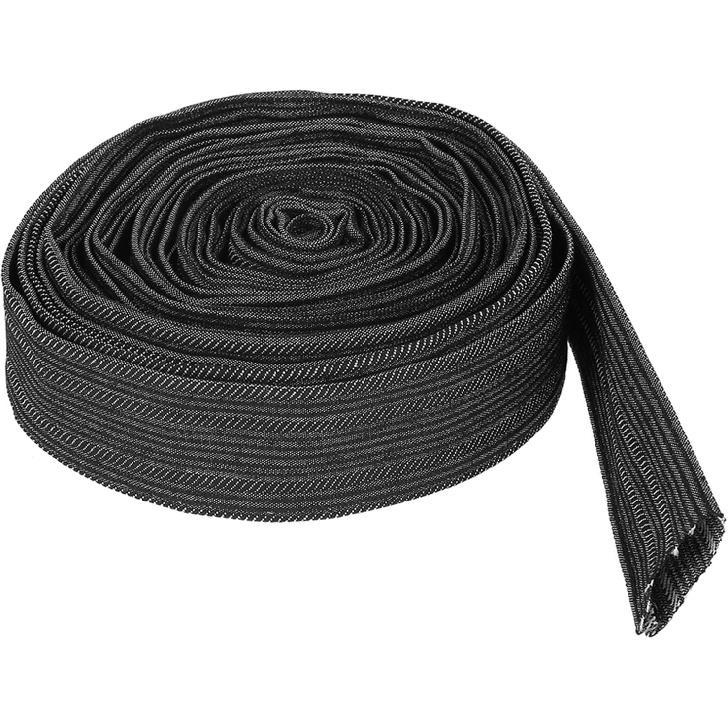 7.5m Hydraulic Hose Sleeve, Black Denim Protective Sleeve, Protective Sleeve Hydraulic Hose Sheathing for Welding Torch Hydraulic Hose