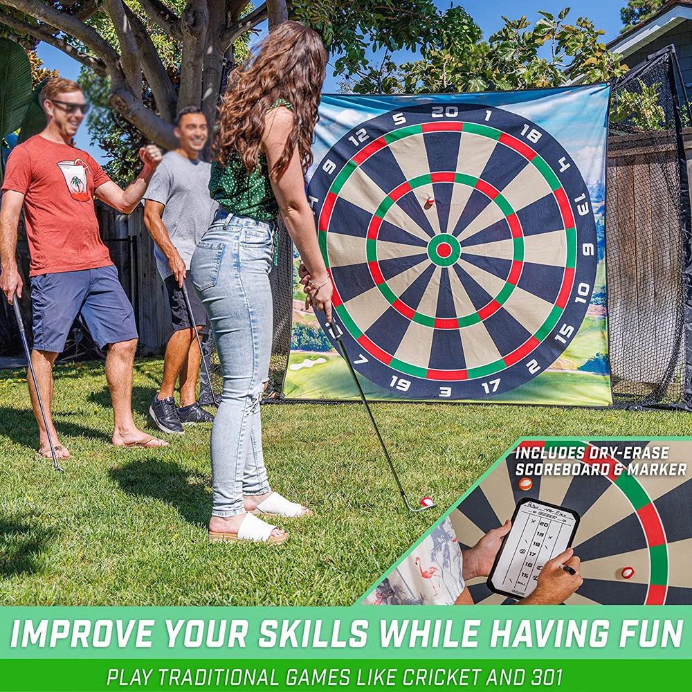 Golfs Chipping Game with s and s Chipping Golfs & Practice Mats Indoors Outdoors Games, Golfs Game Set