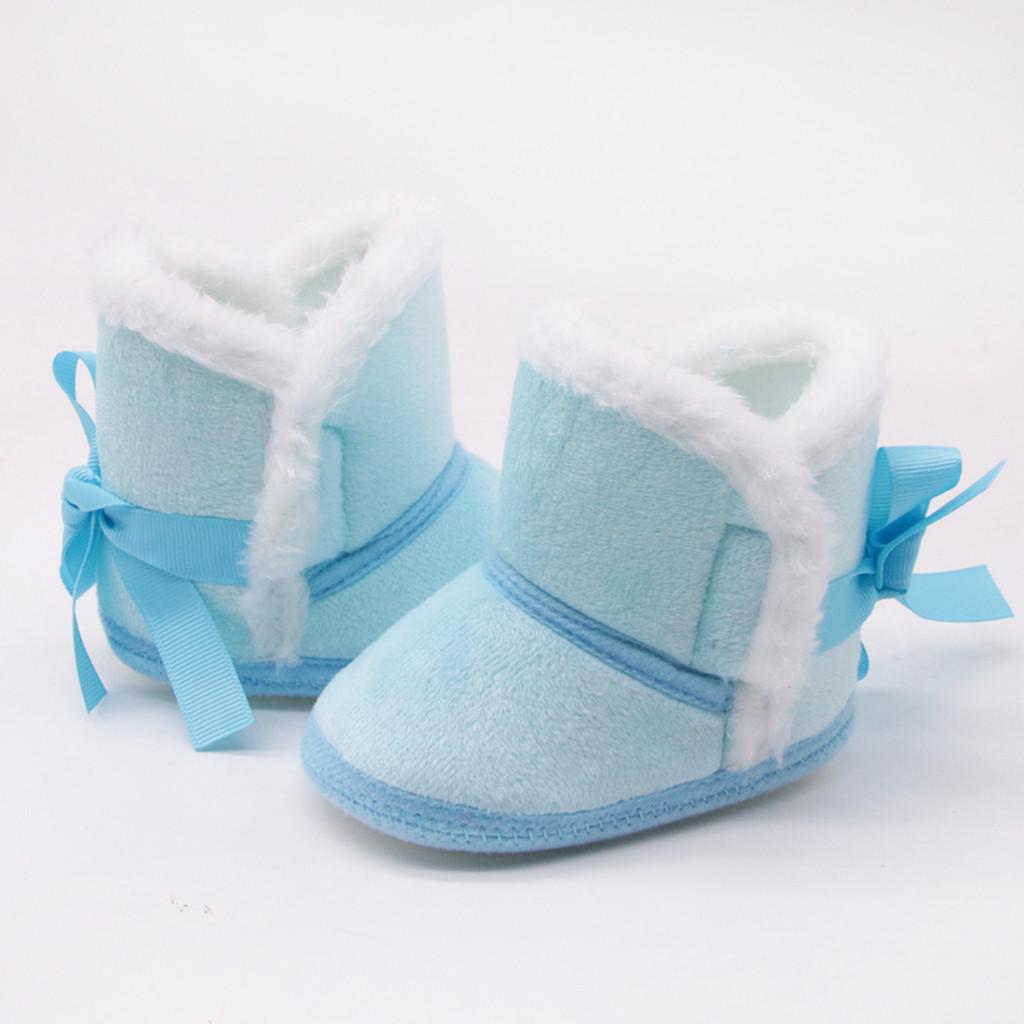 Infant Boots Winter Baby Boys Girls Shoes - Toddler Snow Warm Prewalker