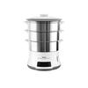 Le cuiseur à vapeur deluxe convenient series de tefal, écran tactile facile à utiliser, 8 programmes, cuisson à 3 niveaux
