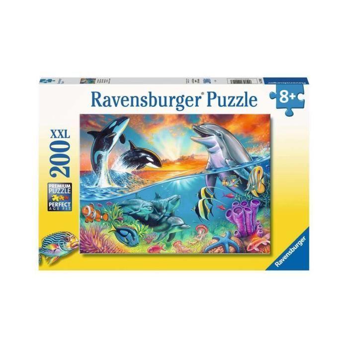 Ravensburger Puzzle - Animaux De L'océan, 200 Pièces