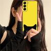 Tpu měkké pouzdro pro Samsung Galaxy S20 Fe S9 S21 Plus S23 Ultra 5g S10 S10e S7 S22 S8 S8plus Kim Haskins Cat Black Shell Cover