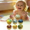 Dumpling Squishies Toy, Giant Glitter Dumpling, Colorful Dumplings Stress Balls Fidget Sensory Toy,Squeeze Dough Ball Stress Relief Hand Toys with F