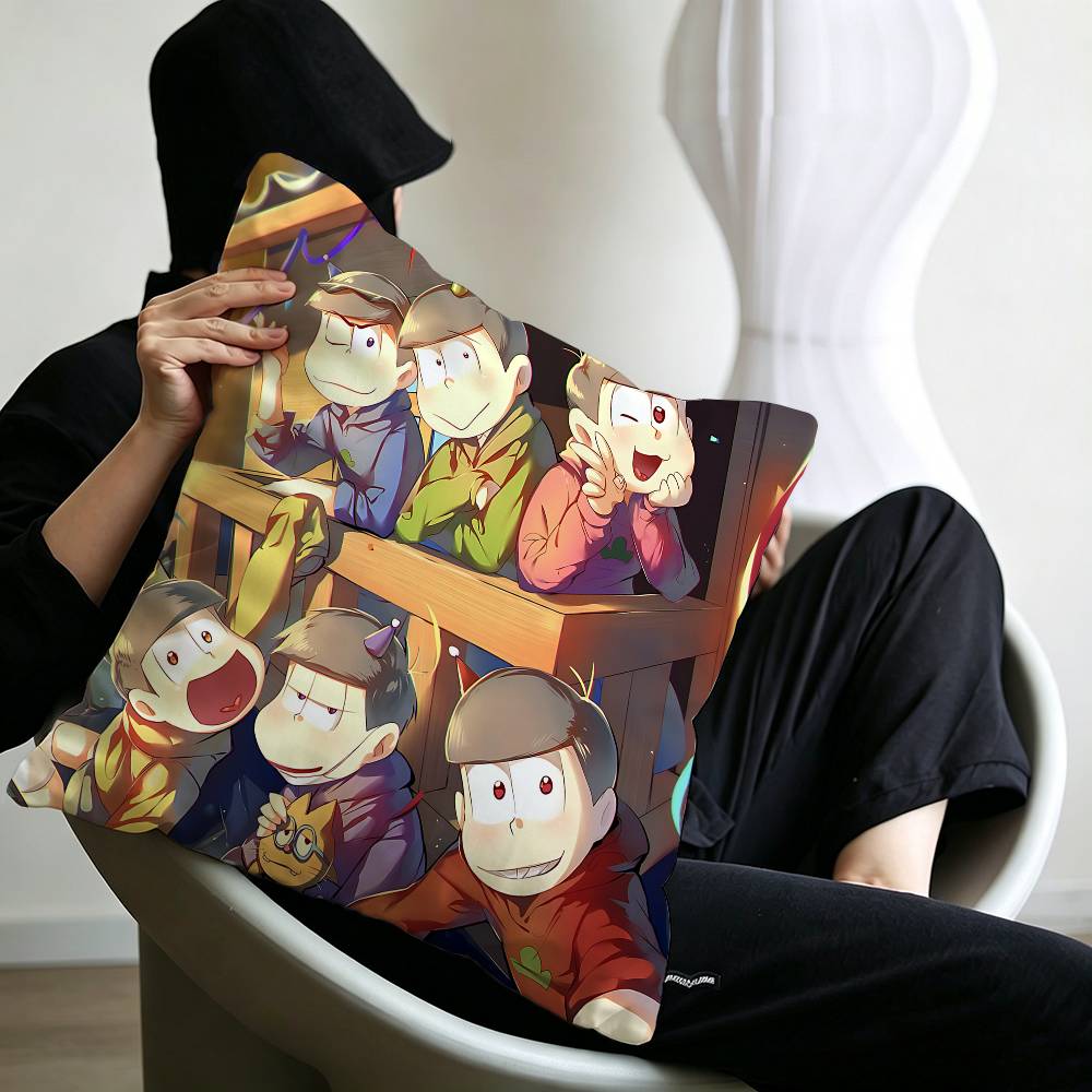 Anime O-Osomatsu-san Pillow Anime Pillow Sofa Bed Head Pillow Cover Cushion Cover 45x45 cm Fashion