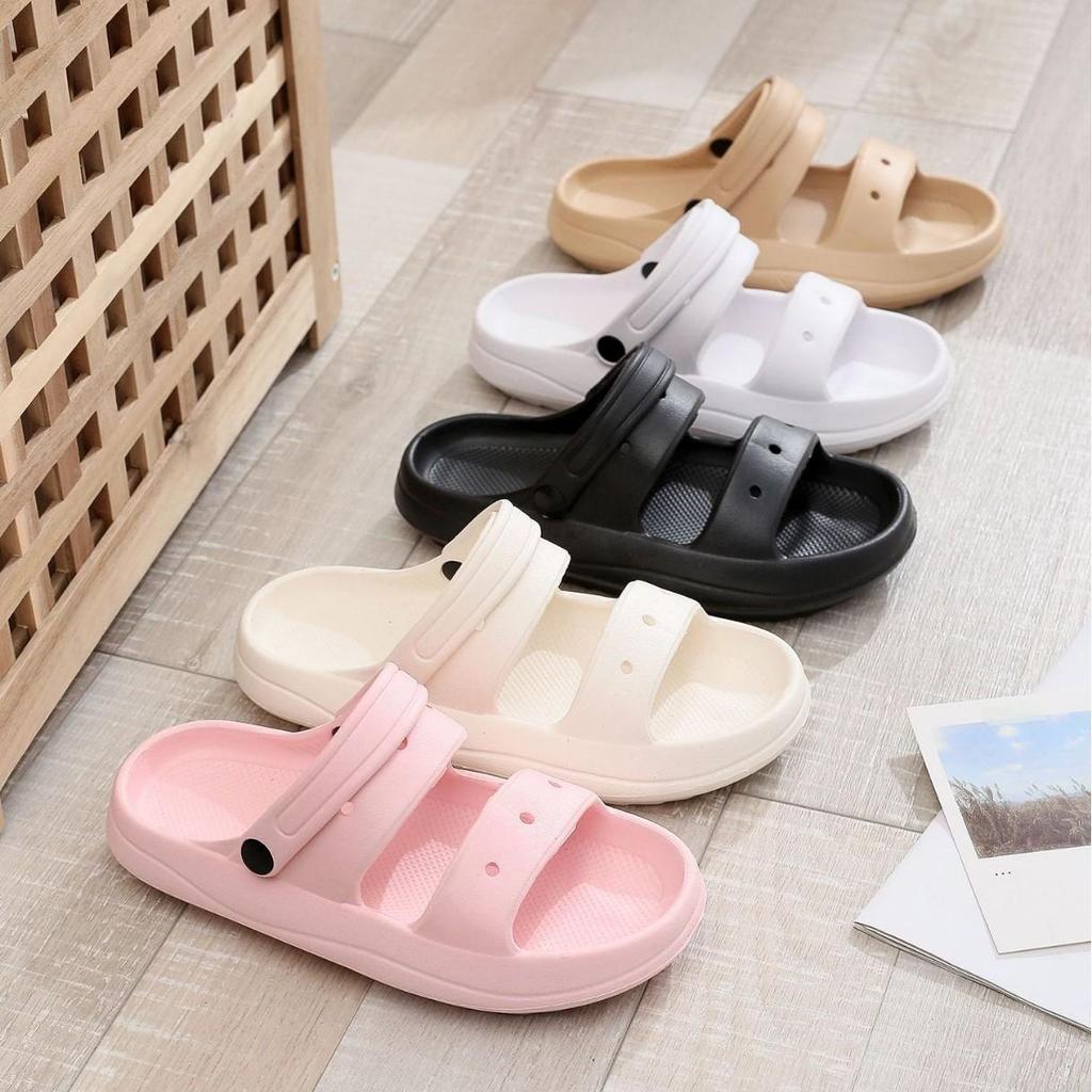 Women's Summer Flat Sole Sandals - Casual Fashion Slides for Indoor/Outdoor Wear