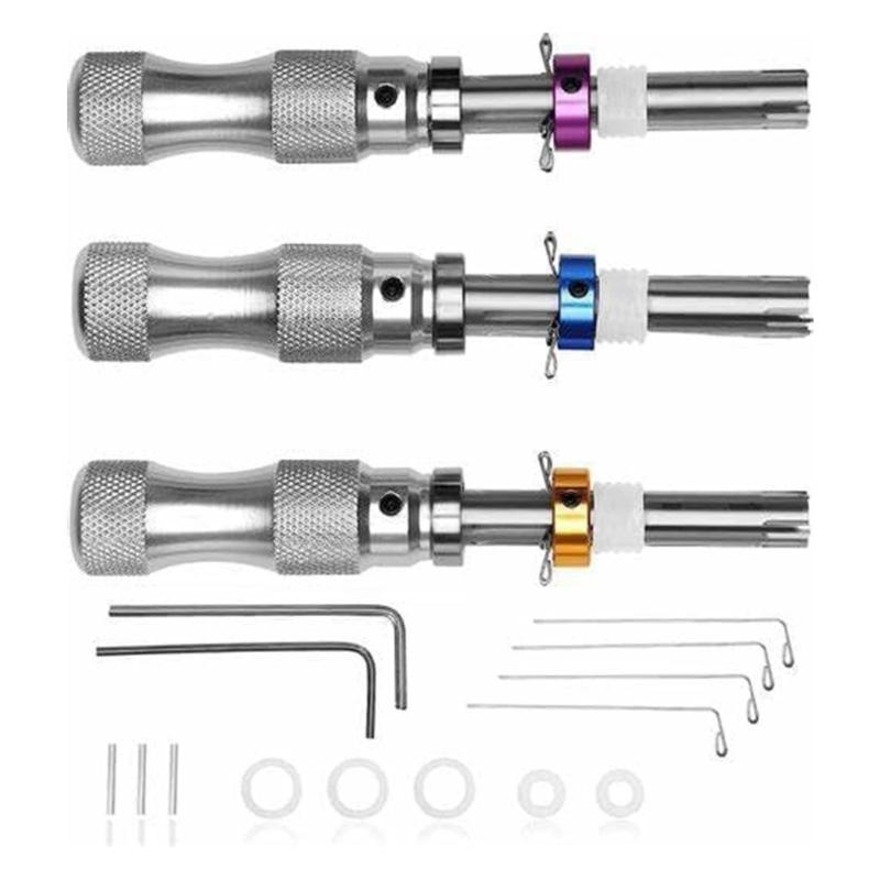 

Set of 3 Hex Key Tool Nonslip Grip Corrosion Resistant L Shaped Key for Machinery Maintenance and DIY Projects 1