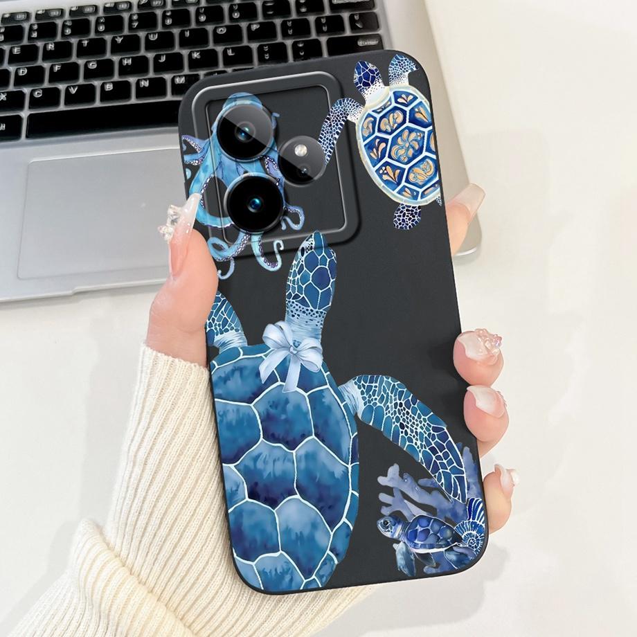 For Realme GT7 Case RealmeGT 7T New Candy Painted Back Cover Shockproof Soft TPU Phone Case For Realme GT 7 Pro GT7 T GT7T Shell