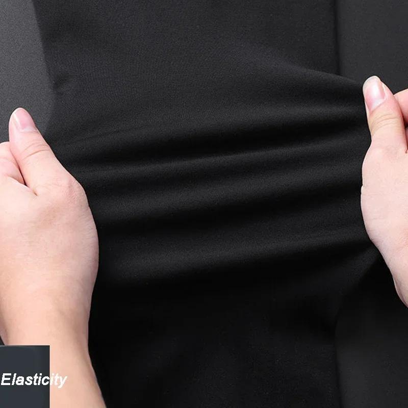 Sports Pants Plush Thick Double Layer Insulation Windproof Breathable Zipper Pockets Running Pants Men's Casual Autumn Winter