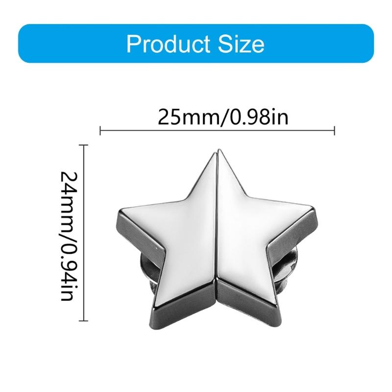 10Pcs Metal Magnetic Curtain Clips Curtain Magnets Closure Strong Hold Easy Installation Modern Home Decoration