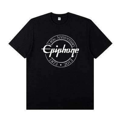Epiphone Epiphone Guitar Peripheral Short Sleeve T-shirt Rock Band Music Festival Practice Performance Clothing