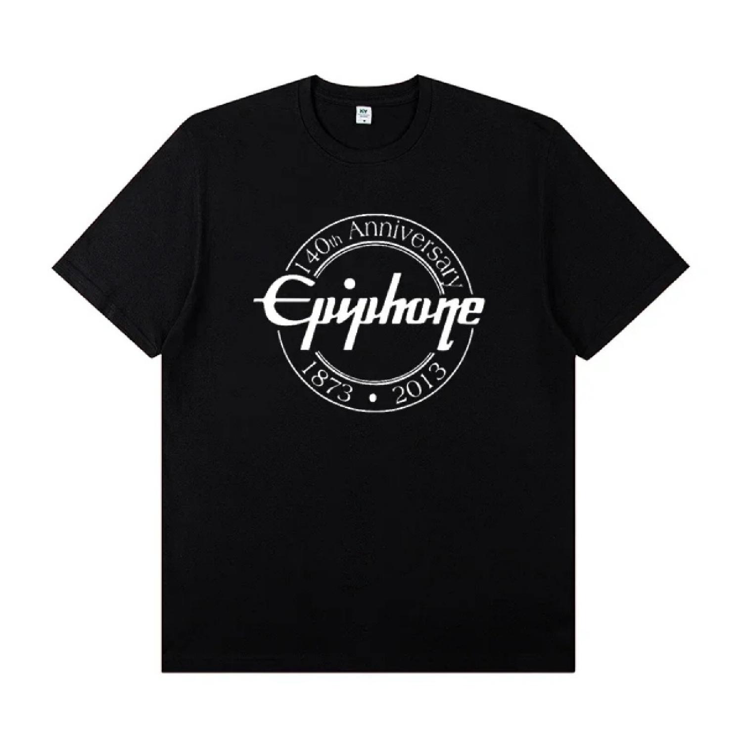 Epiphone Epiphone Гитарная Периферия Футболка с Коротким Рукавом Рок-Группа Музыкальный Фестиваль Одежда для Репетиций и Выступлений S