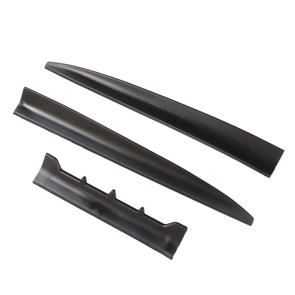 3PCs Car Rear Window Roof Spoiler Trunk Kit Tail Spoiler Universal Car Decoration Splitter