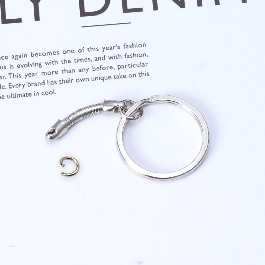 Snake Chain Key Rings Jewelry Findings Handmade Jewelry Accessories Components