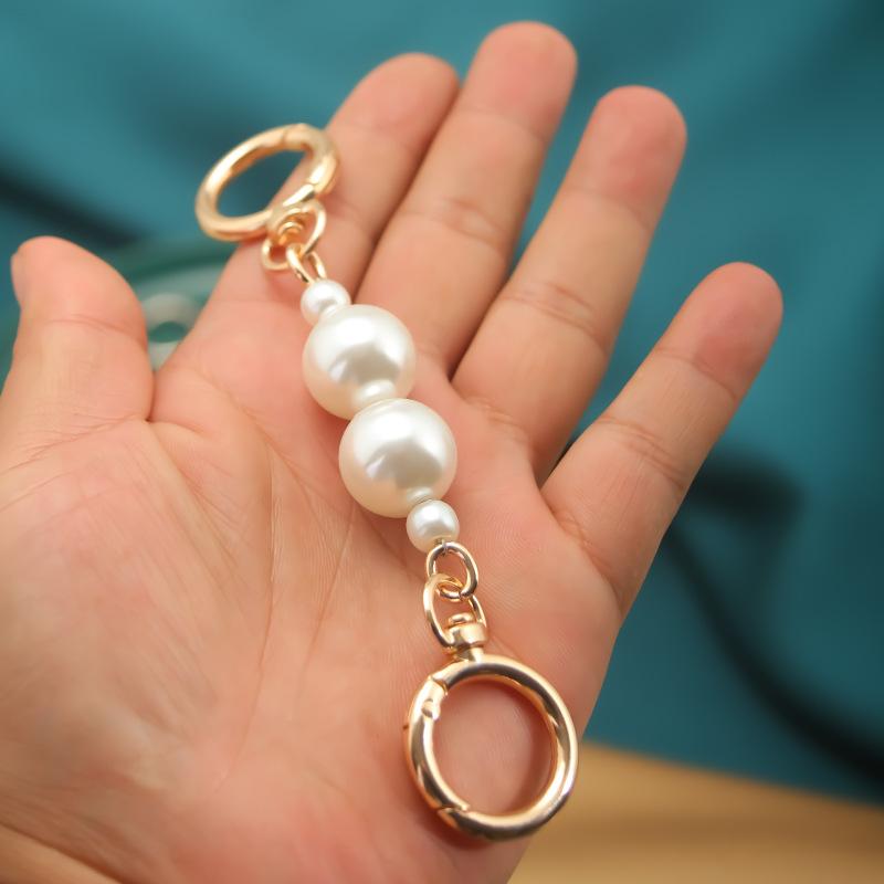 

Цепочка-удлинитель для сумки Жемчуг Металлические Аксессуары Сердце Удлиненная Пряжка Через Плечо Маджонг Подмышечная