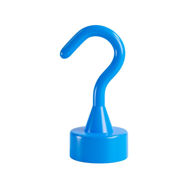 10pcs Multi-Color Magnetic Storage Hooks, 0-8KG Weight Capacity, Durable Magnets for Hanging On Refrigerators and Ceilings