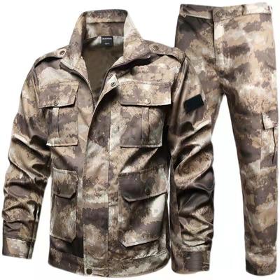 Thickened Camouflage Clothing And Training Labor Protection Clothing In Spring And Autumn