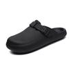 EVA Shoes for Men Summer Closed-toe Sandals Mens Non-slip Soft Bottom Beach Shoes Garden Clogs Bukle Strap